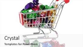  Presentation with candy - PPT layouts having hard candy in colorful wrappers background and a  colored foreground
