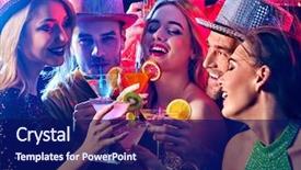  Presentation with hard work - Audience pleasing slide set consisting of hard day at work backdrop and a navy blue colored foreground