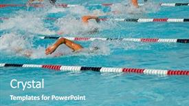  Presentation with high school - PPT theme consisting of hard in the high school background and a teal colored foreground