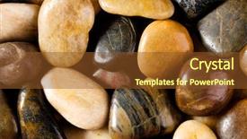  Presentation with stones - Colorful slide deck enhanced with hard rock group - photo shot of stones background backdrop and a tawny brown colored foreground