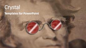  Presentation with funky - Audience pleasing PPT theme consisting of  backdrop and a  colored foreground