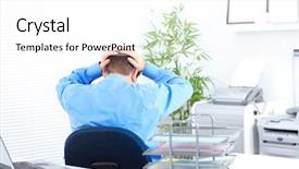  Presentation with stress - Audience pleasing PPT theme consisting of gutenberg - vintage letterpress typeset close up backdrop and a gray colored foreground