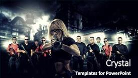  Presentation with tactics - Cool new presentation theme with hardcore - special tactics team ready backdrop and a black colored foreground