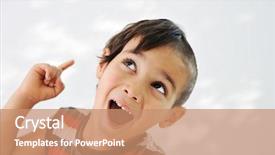  Presentation with hardrock - PPT layouts consisting of hardrock - cute positive kid with funny background and a  colored foreground