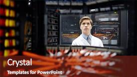  Presentation with mining - Beautiful PPT theme featuring hardware while working in mining backdrop and a tawny brown colored foreground