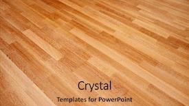  Presentation with oak - Presentation enhanced with hardwood floor - new oak parquet of brown background and a coral colored foreground