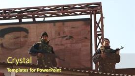  Presentation with makar - Amazing slides having haridwar-india-january-14-guard backdrop and a tawny brown colored foreground