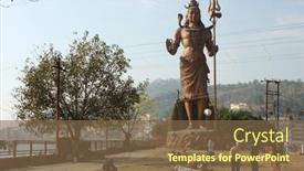  Presentation with harvest festival - Slide deck consisting of haridwar-india-january-14-people background and a tawny brown colored foreground