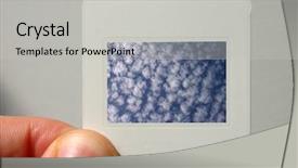  Presentation with holding hotdog - Amazing presentation theme having harlid - holding a 35mm slide backdrop and a  colored foreground