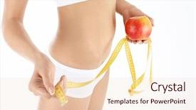  Presentation with body network - Colorful presentation enhanced with harmonic - side view of a harmonous backdrop and a lemonade colored foreground