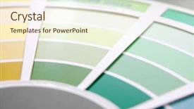  Presentation with harmony - Theme featuring harmony colors - colours background and a cream colored foreground