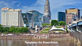  Presentation with dragon boat racing - Beautiful slide set featuring hartford-august-17-crowds backdrop and a violet colored foreground