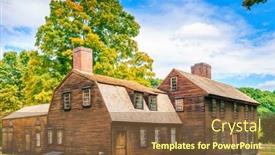  Presentation with minute - Presentation theme enhanced with hartwell-tavern-on-the-bay background and a tawny brown colored foreground