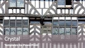  Presentation with harvard - Amazing presentation design having harvard house stratford-upon-avon backdrop and a gray colored foreground