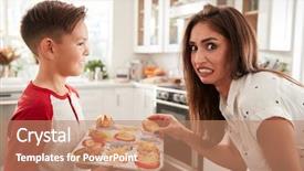  Presentation with teen - Colorful PPT theme enhanced with has baked to his disappointed backdrop and a coral colored foreground