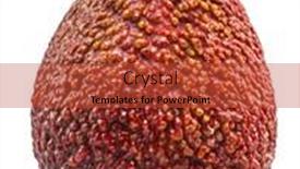  Presentation with avocado - PPT layouts enhanced with hass-avocado-fruit-isolated background and a red colored foreground