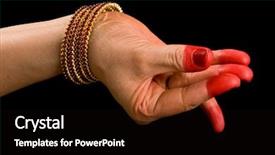  Presentation with indian dance - Cool new slides with hasta of indian classic dance backdrop and a wine colored foreground