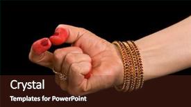  Presentation with indian dance - Cool new presentation theme with hasta of indian classic dance backdrop and a tawny brown colored foreground