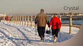  Presentation with britain - Audience pleasing presentation theme consisting of hastings-england-december-3 backdrop and a coral colored foreground