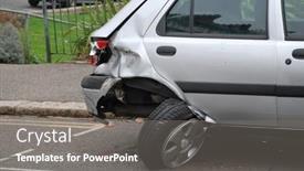  Presentation with ford car - Slide deck consisting of hastings-england-november-14 background and a  colored foreground