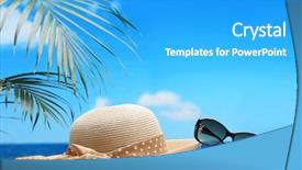  Presentation with book glasses - Slides enhanced with hat glasses and book background and a cyan colored foreground