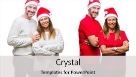  Presentation with middle east camel caravan - Cool new slides with hat over white isolated background backdrop and a light gray colored foreground