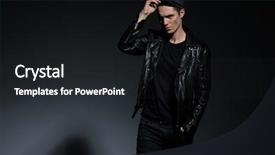  Presentation with leather - Slide deck featuring hat while standing with hand background and a dark gray colored foreground