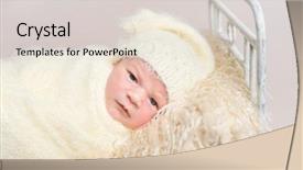  Presentation with soft drink mango - Beautiful slide set featuring hat wrapped up with yellowish backdrop and a lemonade colored foreground