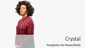  Presentation with arab - Presentation theme with haughtiness - beautiful arab woman having skeptical background and a  colored foreground