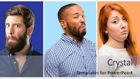  Presentation with group of people praying to god - Presentation theme consisting of haughtiness - group of cool people woman background and a light blue colored foreground