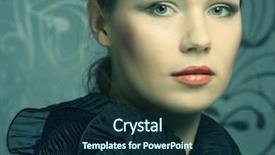  Presentation with black - PPT layouts having haute couture - high fashion model in black background and a  colored foreground