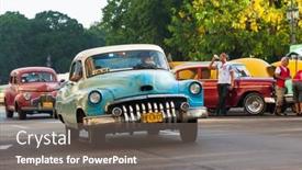  Presentation with old car - 