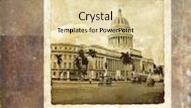  Presentation with postcard - Beautiful presentation featuring havana capitol - vintage postcard backdrop and a lemonade colored foreground