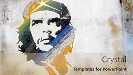  Presentation with che - Presentation theme having havana-circa-dec-2008 background and a soft green colored foreground