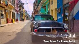  Presentation with classic car - 