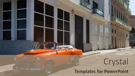  Presentation with classic car - 