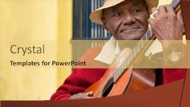  Presentation with colonial - Colorful PPT layouts enhanced with havana-cuba-january-15-2014 backdrop and a yellow colored foreground