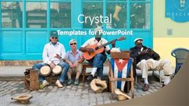  Presentation with old men - Cool new presentation theme with havana-cuba-january-5-2015 backdrop and a teal colored foreground