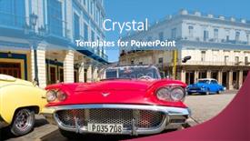  Presentation with ford car - Cool new slides with havana-cuba-may-29-2017 backdrop and a teal colored foreground