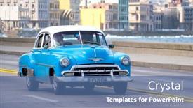  Presentation with old car - 