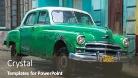  Presentation with used cars - Slide deck having havana-february-15-rusty-old background and a dark gray colored foreground