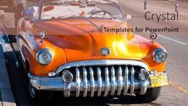  Presentation with buick - PPT theme enhanced with havana-january-15-classic-buick background and a coral colored foreground