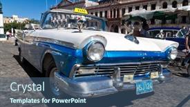  Presentation with classic car - 