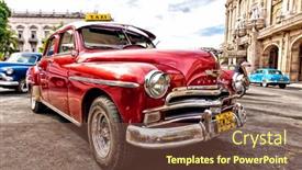  Presentation with current - Presentation theme with havana-september-1-classic-plymouth background and a tawny brown colored foreground