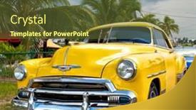  Presentation with current - Colorful slide deck enhanced with havana-september-26-classic-chevrolet backdrop and a tawny brown colored foreground