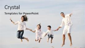  Presentation with live amd - Colorful PPT theme enhanced with have fun and live healthy backdrop and a light gray colored foreground