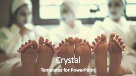  Presentation with bachelorette - PPT theme featuring have fun celebrate bachelorette party background and a tawny brown colored foreground