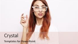  Presentation with experience - Audience pleasing theme consisting of have much experience wears big backdrop and a coral colored foreground