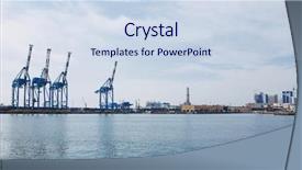  Presentation with italy - Slides with haven - view of the harbour background and a  colored foreground