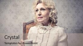  Presentation with cup of lemon tea - Cool new presentation design with having a cup of tea backdrop and a soft green colored foreground